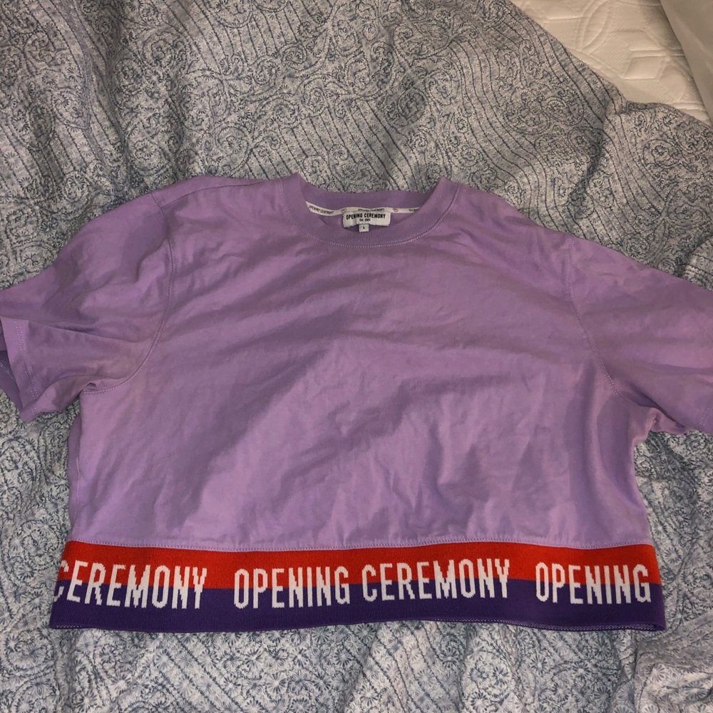 Opening ceremony crop top